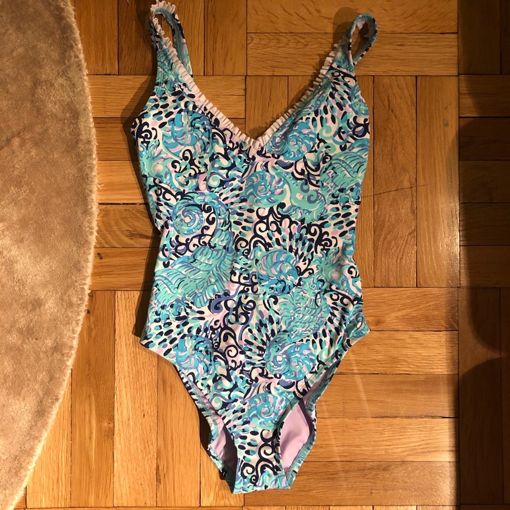 Lilly Pulitzer Araza One Piece Swimsuit- Size 2- NWT